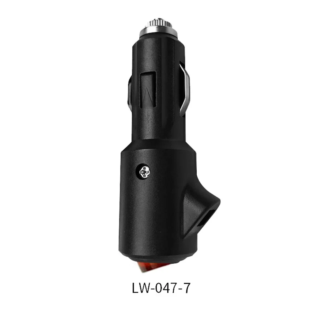 

DC 12-24 V 180 (W) Car Switch Power Socket Plug With LED Indicator Nylon Fiber Material 15A High Current With Switch And Light
