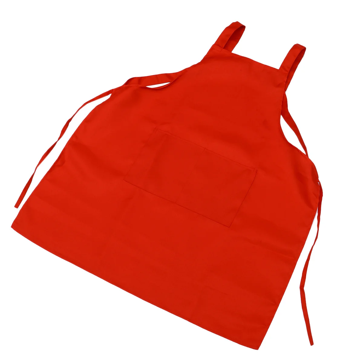 

Coffee Shop Apron Halter Neck Sleeveless Unisex Adults Polyester Pockets Cooking Baking Kitchen Restaurant Bar