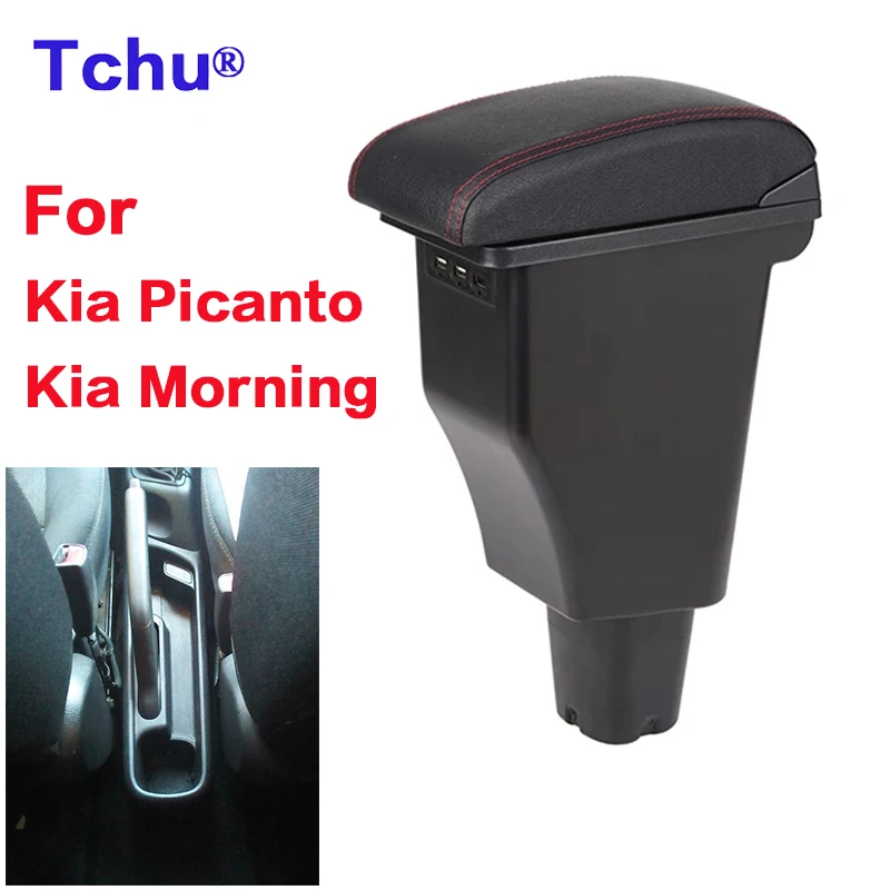 

For Kia Picanto Armrest For Kia Morning Car Armrest box Interior Parts special Retrofit parts Center Storage box All-in-one