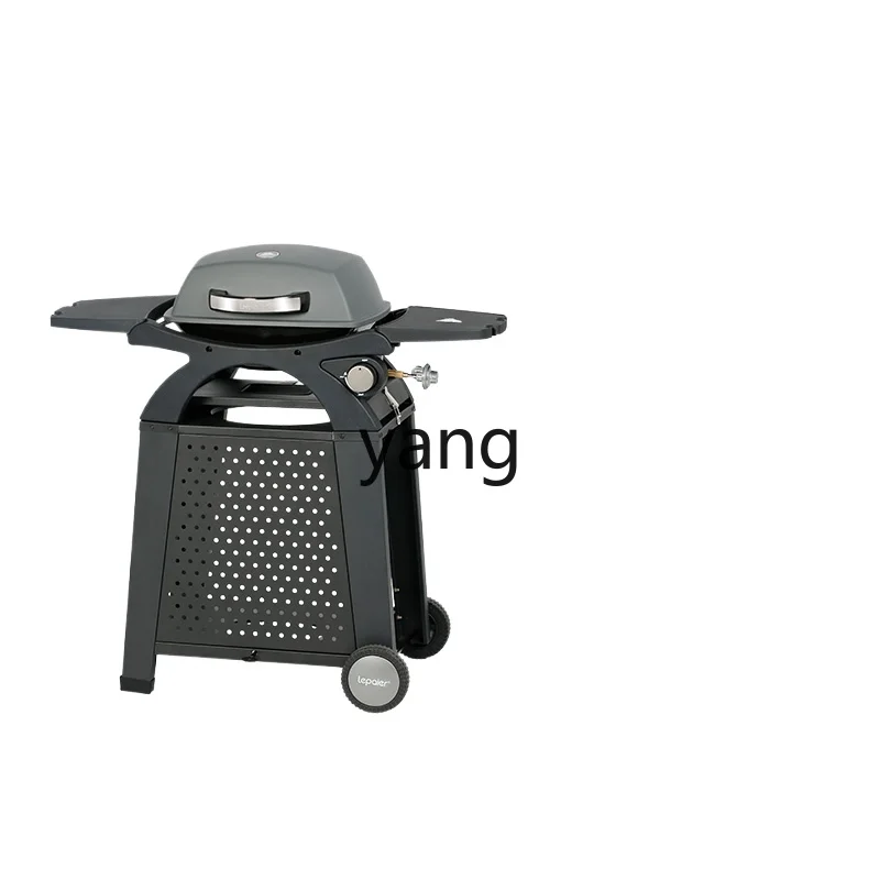 

Yjq Outdoor Camping Removable Gas BBQ Oven Home Courtyard Barbecue Grill Car Portable