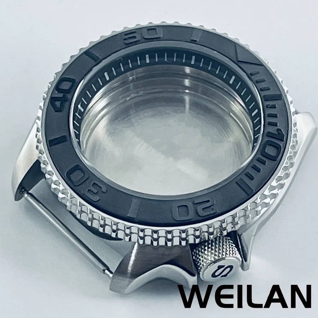 Skx007 Case Nh35 Case 42mm Watch Case for 38-30.7mm Bezel  Mineral GlassWatch Mod  NH35 NH36 Watch Accessories Diving Men's DIY