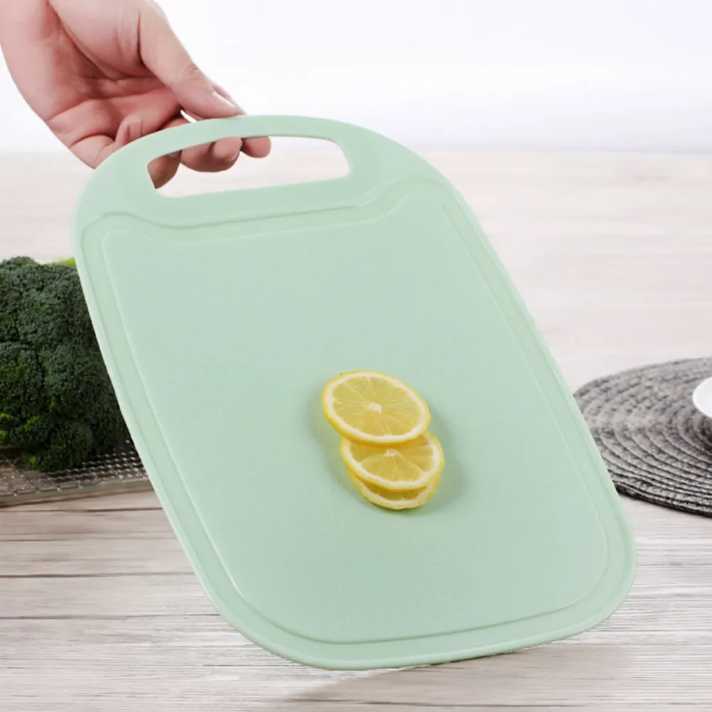Anti-Slip Cutting Board Pp Material Kitchen Chopping Mat Hanging Hole For Fruit Vegetable Meat Fish Plastic Board view 6