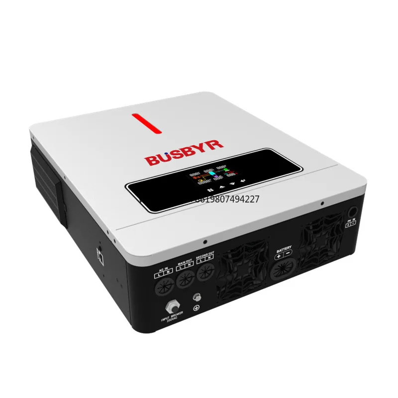 Inversor Solar de Nueva Energía Busbyr BS4 Eco 6000VA 7000VA con Control MPPT y Aplicación Móvil