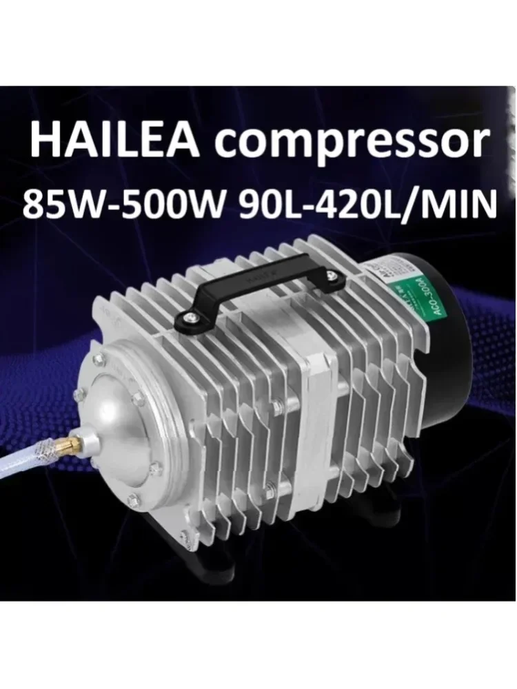 HAILEA ACO Aquarium Elektromagnetische Luftpumpe Belüftungspumpe Hochleistungs-Sauerstoffpumpe Belüfter Sauerstoffgenerator für Fischteich 300W 380W 500W