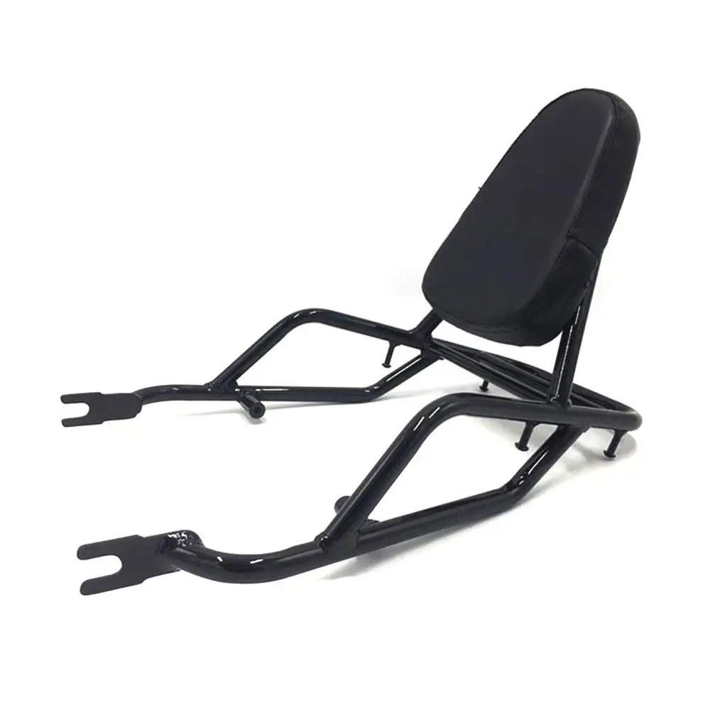 Carbon Steel Rear Luggage Rack Carrier for Kawasaki W400 W650 W800 Modified Backrest Reinforced Thickening