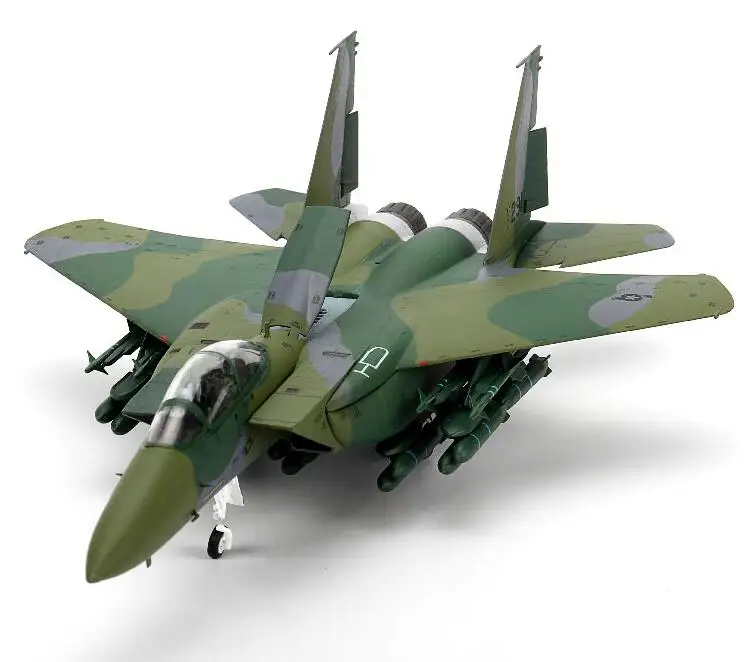 Fine JC 1/72 US F-15B F15 Heavy Duty Fighter Model  prototype  Finished alloy collection model