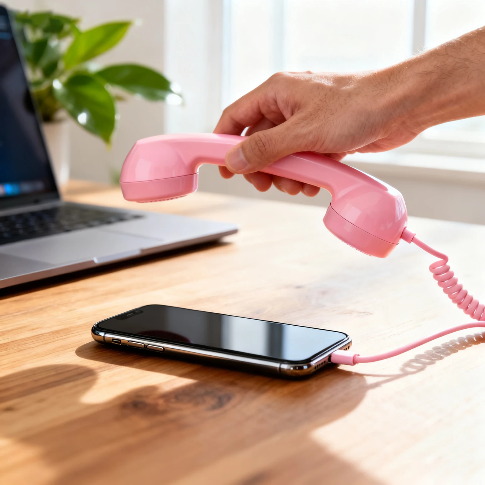 Mikrofon słuchawkowy Type-C w  – Retro Handset Phone recenzja i cena