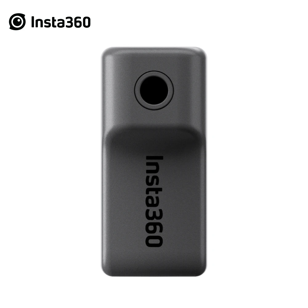 Insta360 ONE X2 Mic Adapter Support capture High-quality Audio 3.5mm Mic Action Camera Accesories