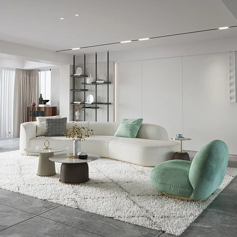 Classic Minimalist Living Room Sofas Modern Lazy Corner Gaming Sofa Relaxing Elegant Woonkamer Banken Furniture Accessories - Image 4