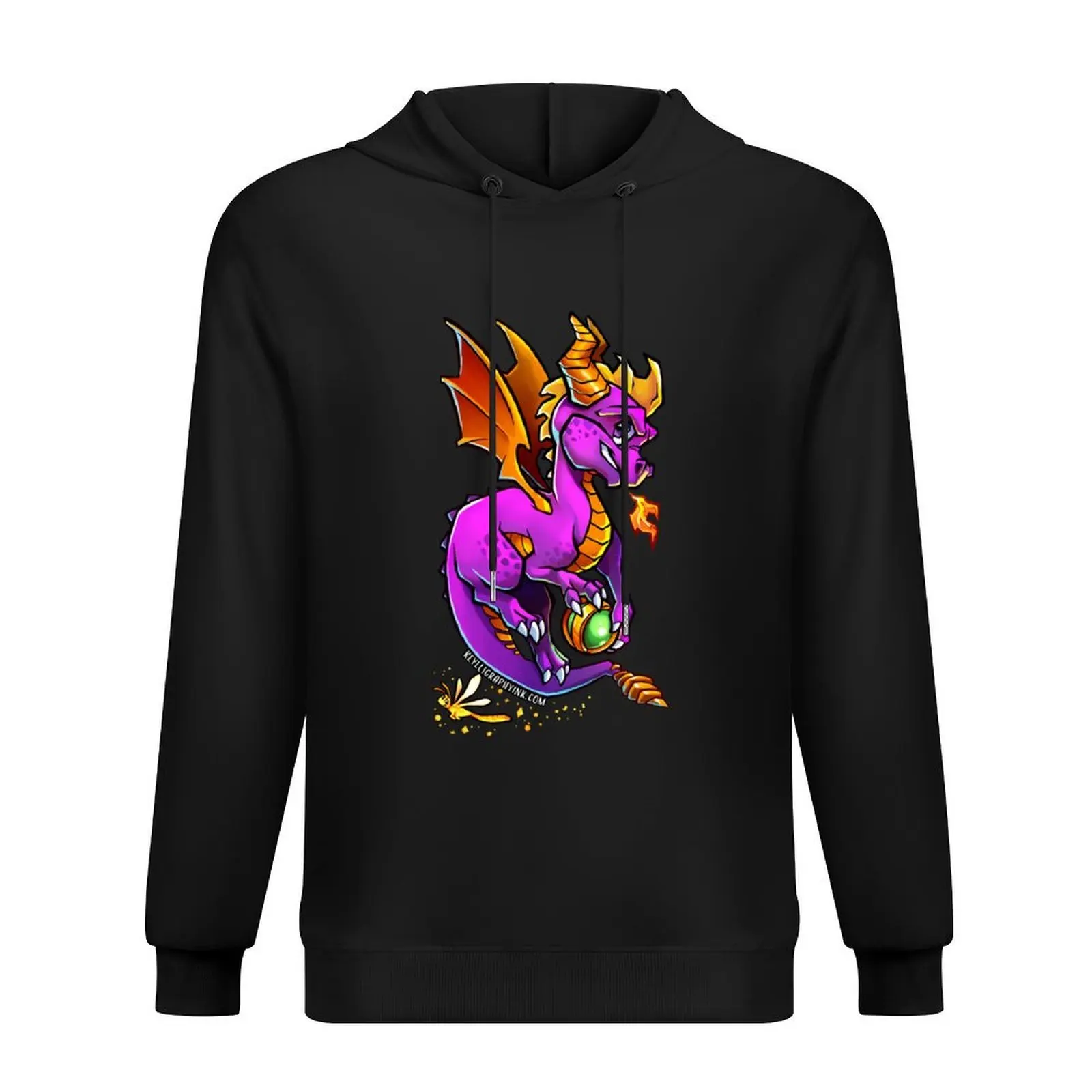 

Purple Dragon With Green Orb Ima863 Hoodie winter clothes mens clothes men clothes korean style oversized hoodie
