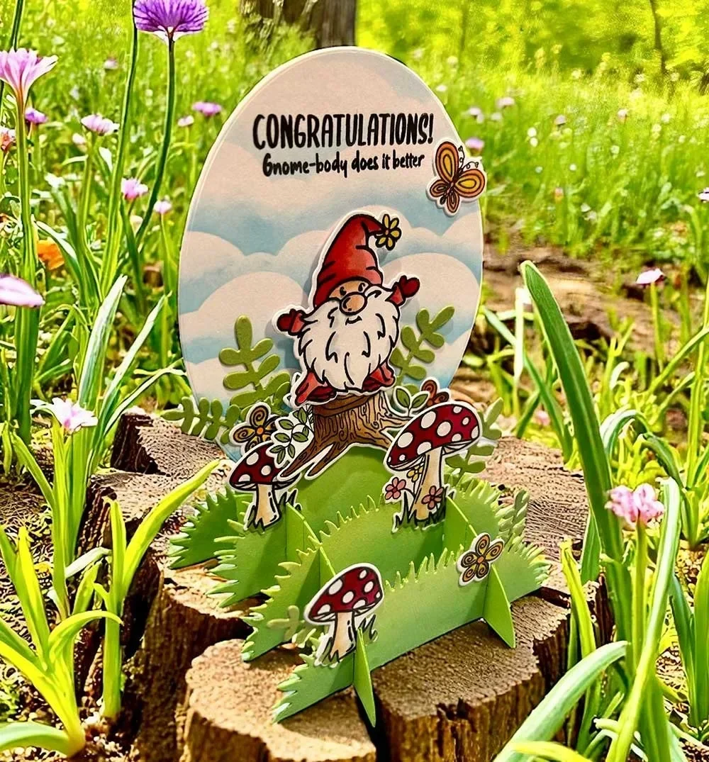 Mushroom Stamps 2026 NEW Cutting Dies Scrapbook Diary Decoration Stencil Embossing Template DIY Greeting Card Handmade - view 6