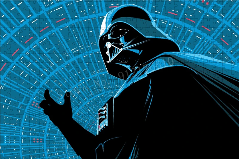 Star Wars Filme Druckpuzzles 108/200/300/500/1000 Teile Kreatives Puzzle Wandkunst Entspannungsspiel Spielzeug DIY Basteln