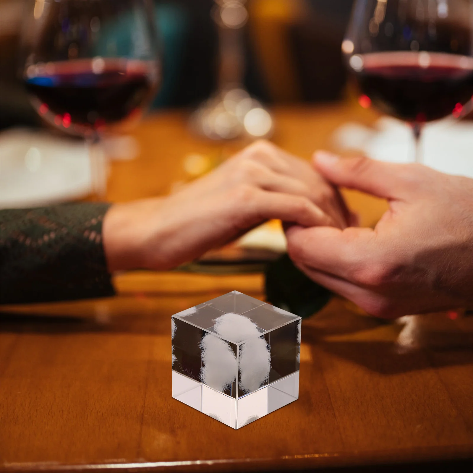 

Crystal Carved Desktop Ornament for Home Office Decor Modern Elegant Illuminating Decoration for Interior Spaces