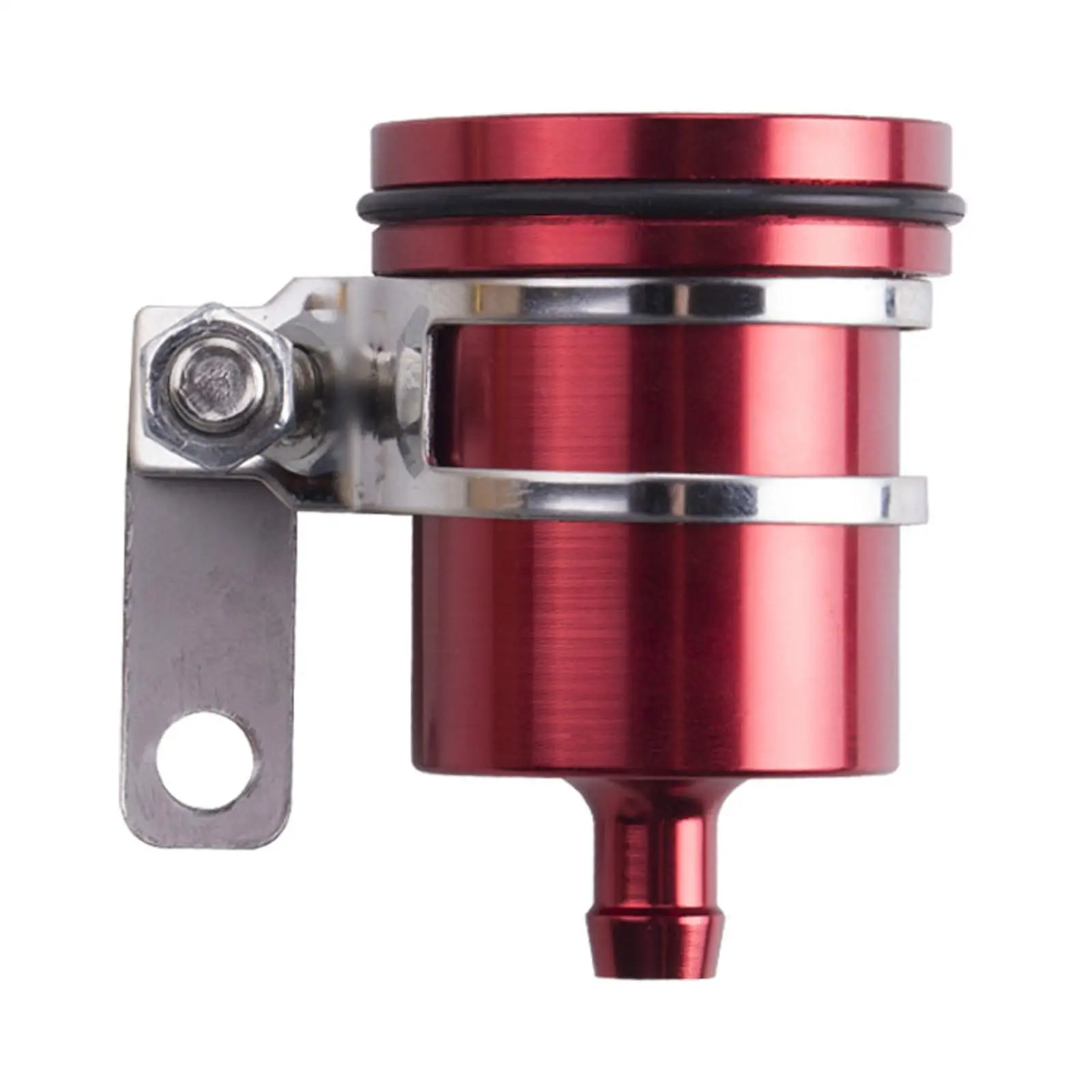 Motorcycle Aluminum Alloy Brake Fluid Reservoir Oil Tank Cup Rear Wheel Control for Universal Bike Modifications