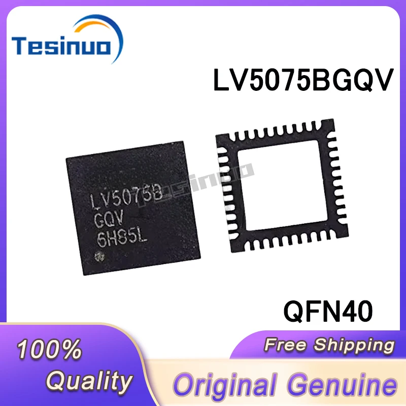 2-5/PCS New Original LV5075BGQV LV5075B QFN-40 In Stock