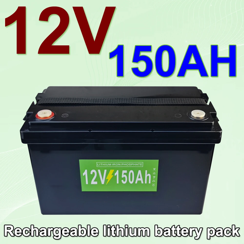 

Brand New 12V 150Ah LiFePO4 Battery 12.8V Lithium Iron Phosphate Suitable for RV Campers Off-road Solar Battery Pack