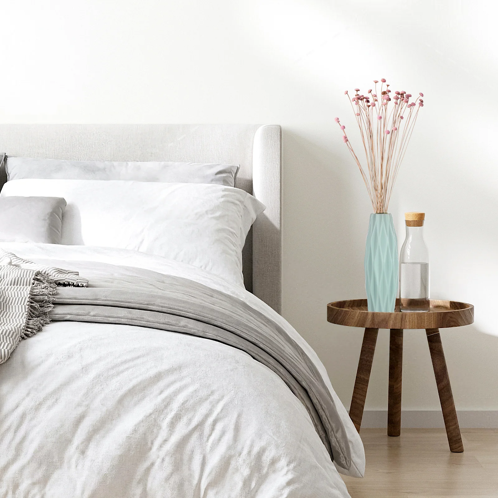 

1Pcs Flower Vase Nordic Style Creative Modern Simplicity Desktop Decoration Flower Container Greenery Silk Floral Arrangement