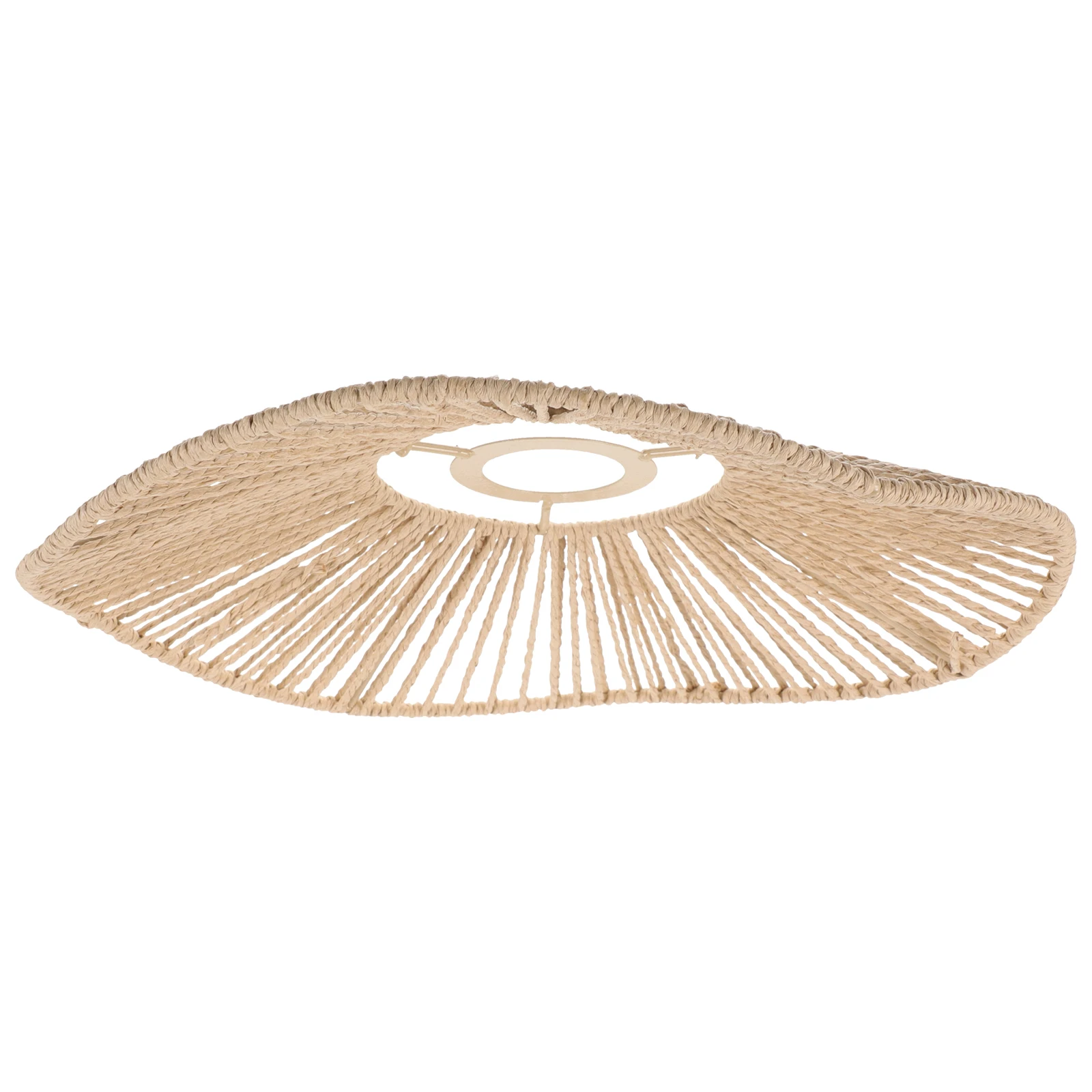 عاكس الضوء خمر صغير E27 المقبس مصباح السقف مقلد الروطان النسيج غطاء المصباح غطاء ضوء الزخرفية عاكس الضوء الصغيرة