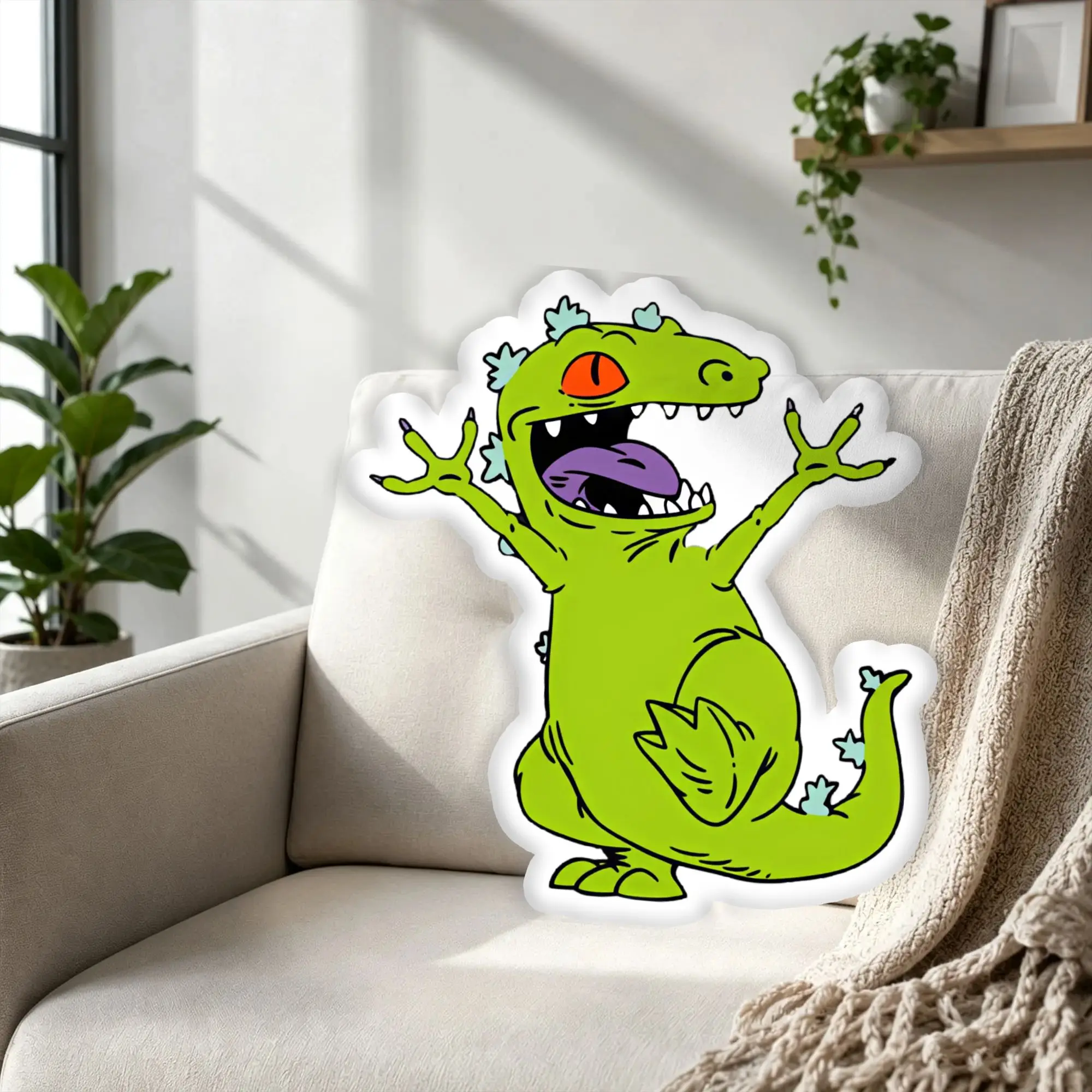 Customized Modern R-Rugrated Cartoon Hot Cushions Velvet Comic Japan Stuffed  Throw Pillows for Thanksgiving