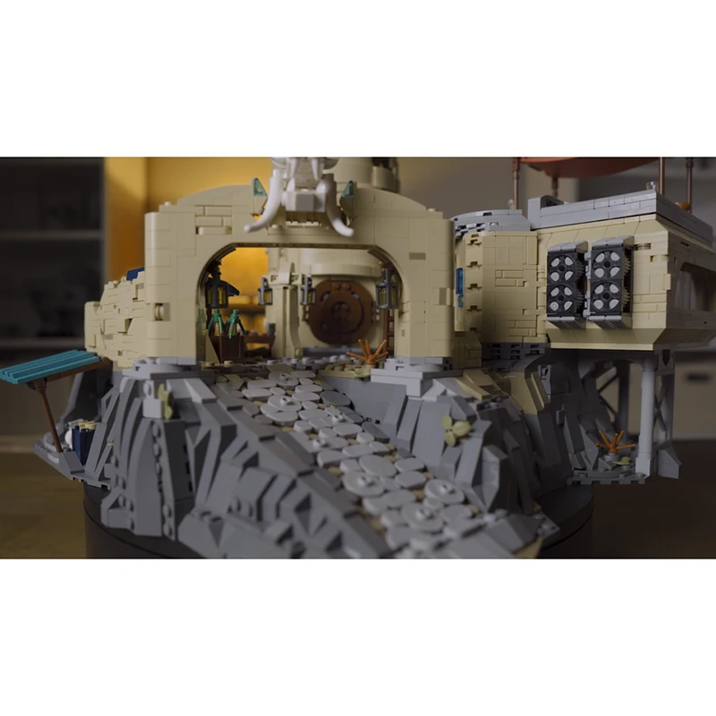 منتج جديد رائع MOC اللبنات كوكب المشهد نموذج المخلص الحرس قاعدة التكنولوجيا وحدات لعبة أطفال لتقوم بها بنفسك الجمعية #2