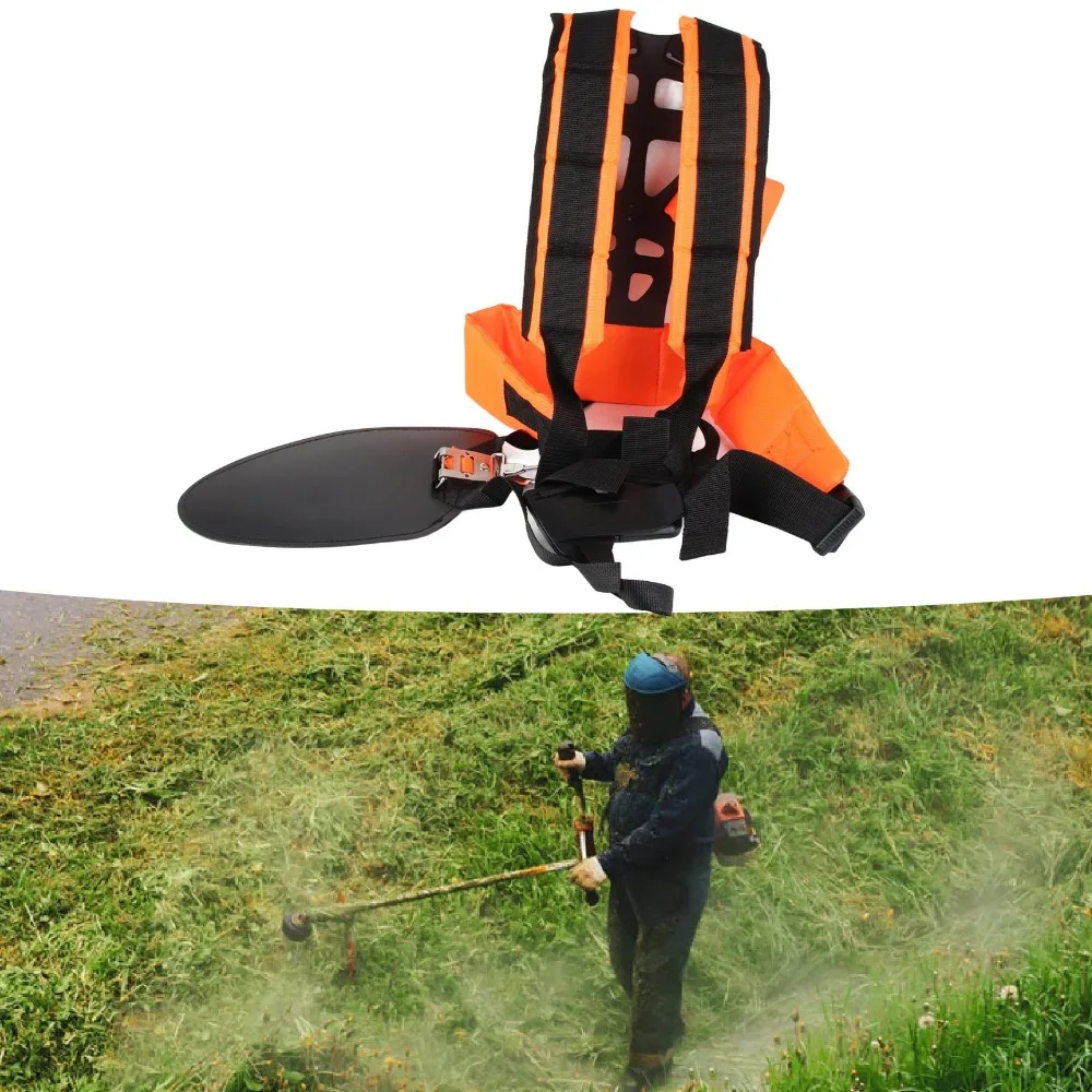 Ergonomic Shoulder Harness Strap Adjustable Y Shaped Trimmer Harness Strap Universal Soft Padding Double Shoulder Harness