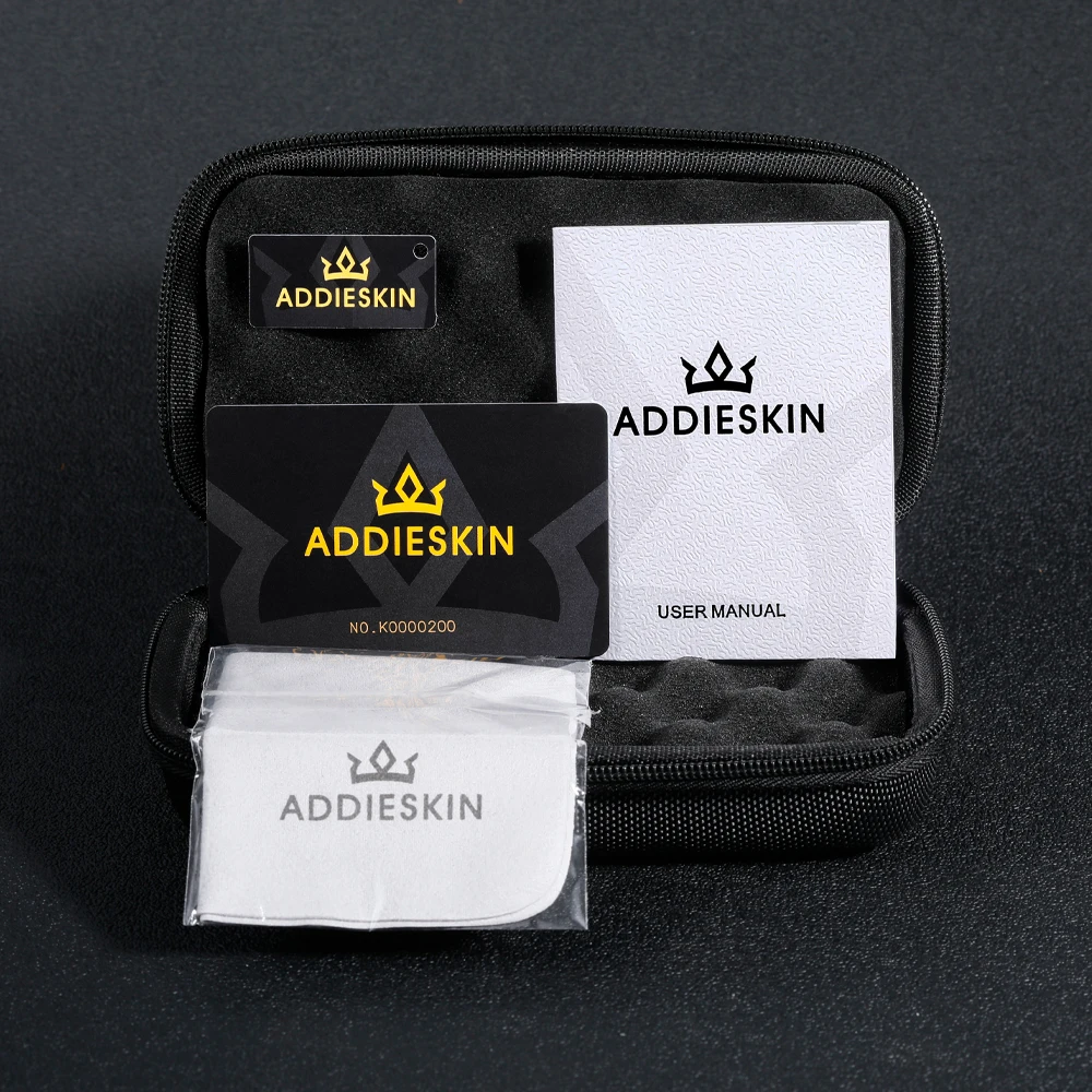 

Мужские автоматические механические часы ADDIESKIN Dress reloj hombre NEW с сапфировым стеклом, 39 мм, водонепроницаемые, механизм 9015, часы для дайвинга