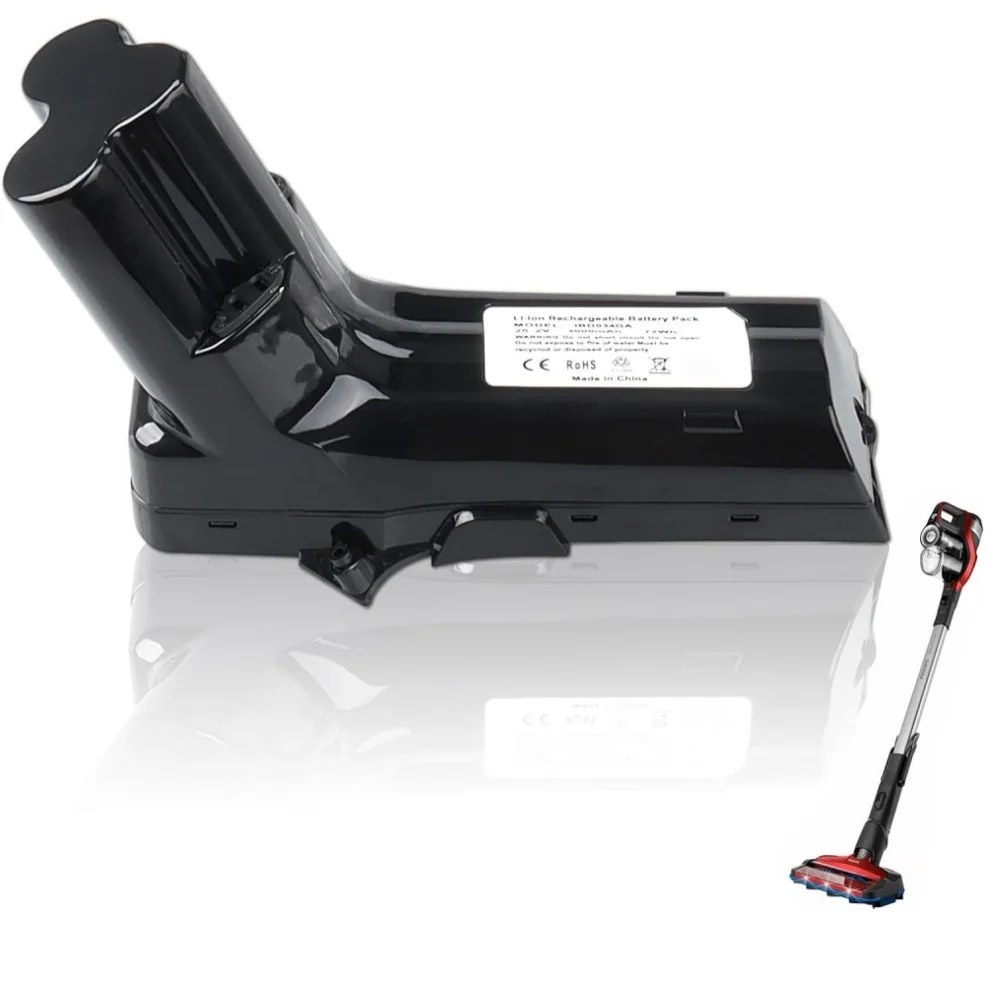 بطارية بديلة لجهاز Philips SpeedPro Max 25.2V 2600mAh Li-ion تناسب FC6826/01 XC7042/01 XC8147/01 IP822 IBD034GA.