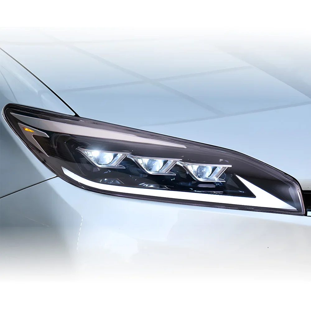 

Car Front Lamps For Toyota Wish 2009-2015 LED Auto Headlights Assembly Upgrade High Quality Dynamic 3 Projector Lens Accessories