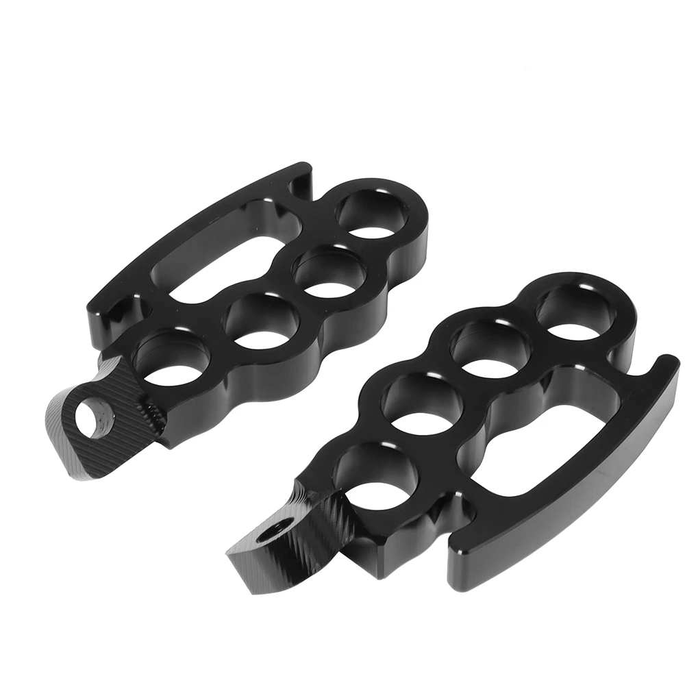 Motorcycle Universal CNC Footrests Control Footpegs Pedal For Harley Sportster XL 883 1200 Dyna Softail V-Rod FXDL FXDF