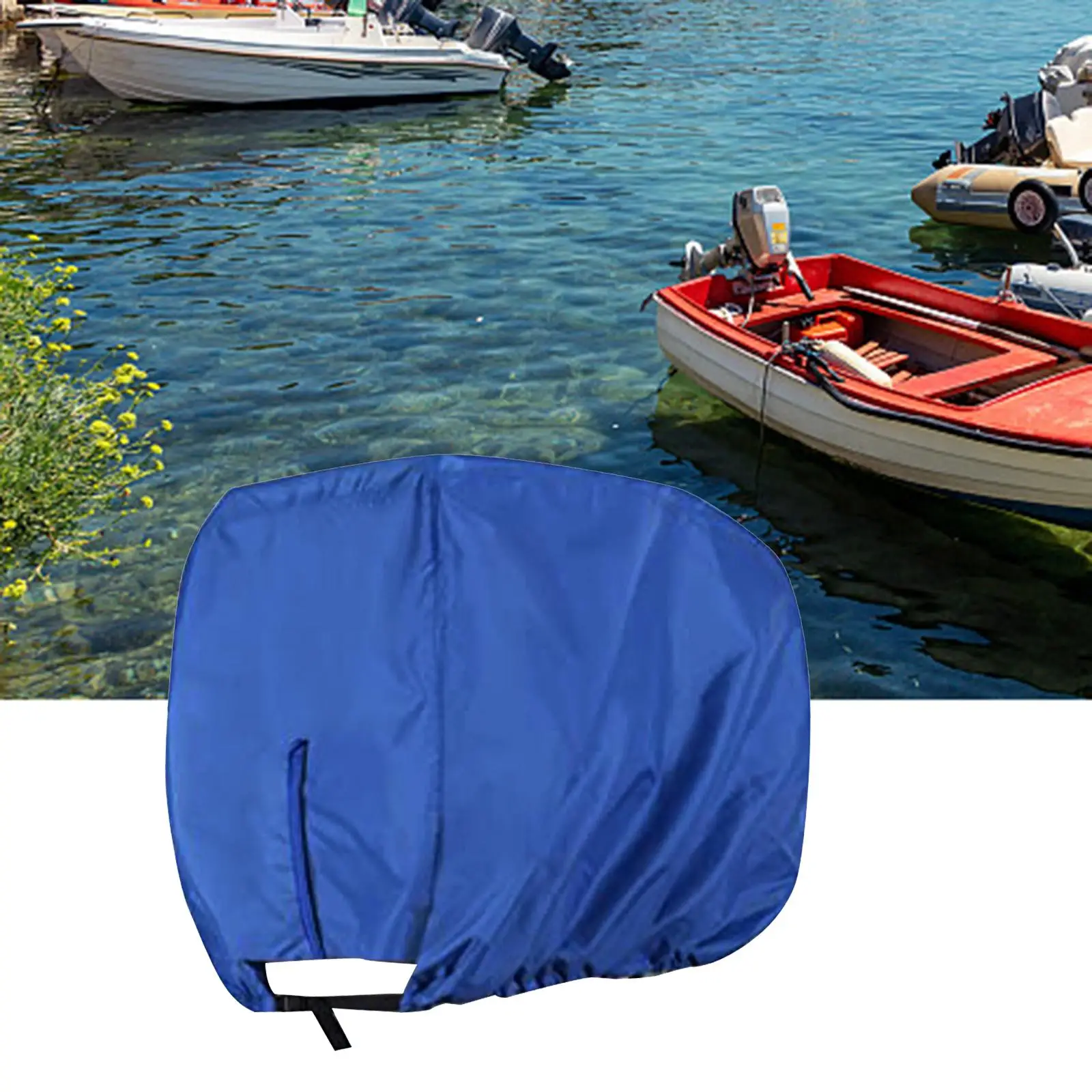 

Oxford Cloth Outboard Motor Cover Engine Hood Covers for Boat Motor 25-50HP