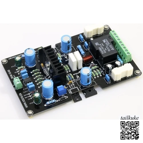 LME49830_SRFP240_SRFP9240 100W Monochannel DC Servo Field Effect Transistor Amplifier Board