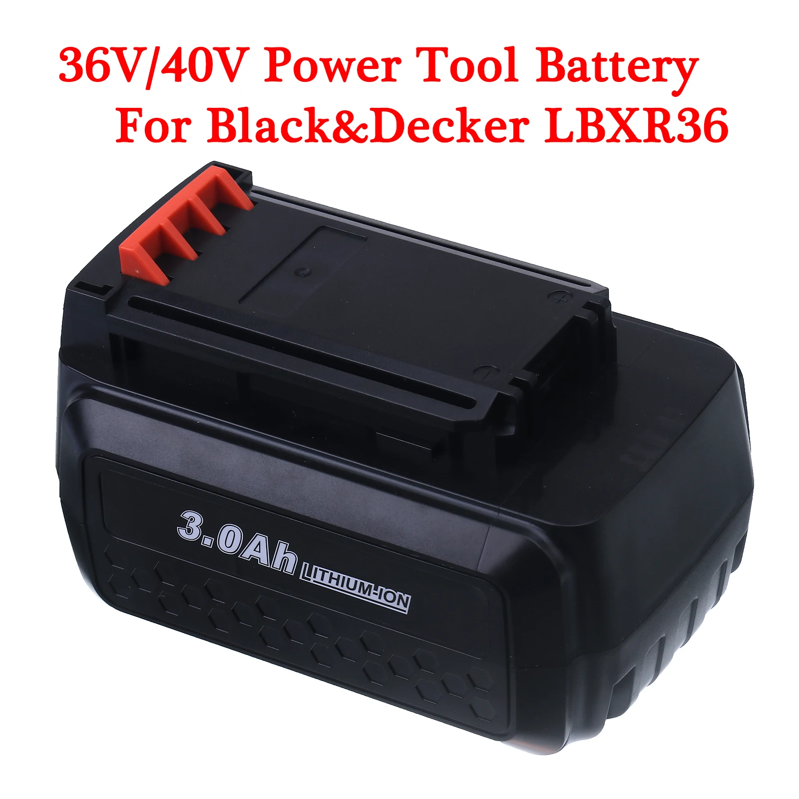 

3.0Ah 36V/40V Battery Replace for Black & Decker BL2036 LBX2040 LBXR36 LBXR2036 LST136 LBX1540 Rechargeable Lithium Batteries