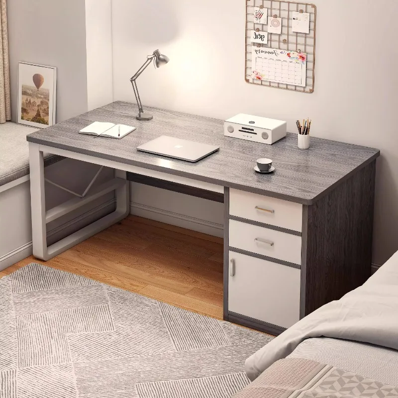 

Dressing Simple Office Desk Bedroom Vanity Stainless Steel Office Desk Gamer Cabinet Coffee Escritorios De Oficina Furnitures