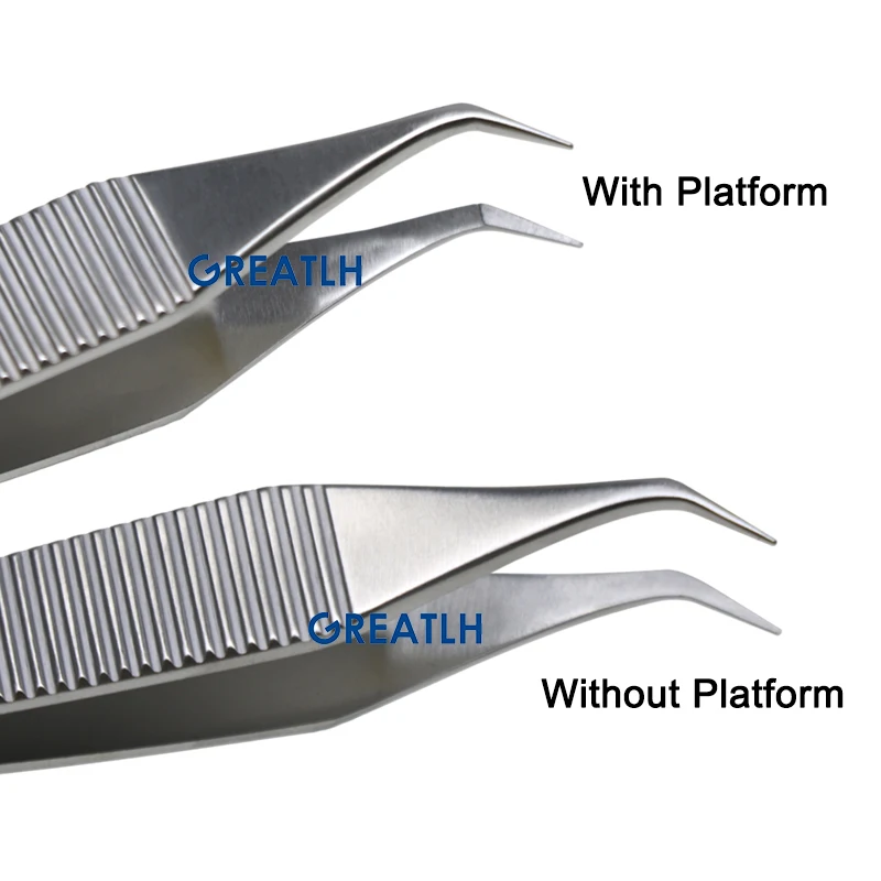 Hair Transplant Forceps Platform Micro FUE Follicle Tweezers Implanting Tweezers Hair Transplantation Instrument