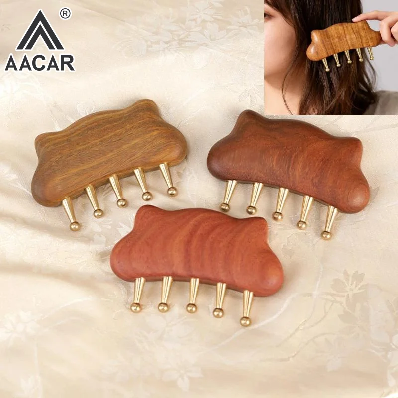 

Portable Brass Gua Sha Massage Tool Head Neck Leg Body Meridian Massager Lymphatic Muscle Relief Pain Deep Tissue Massage