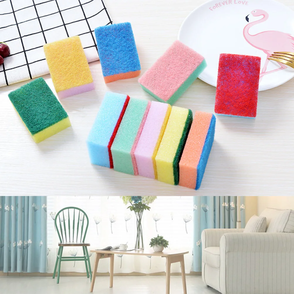 

30 Pcs Nano-cleaning Sponge High Quality for Dishwashing Kichen Washable Scrubber Pad