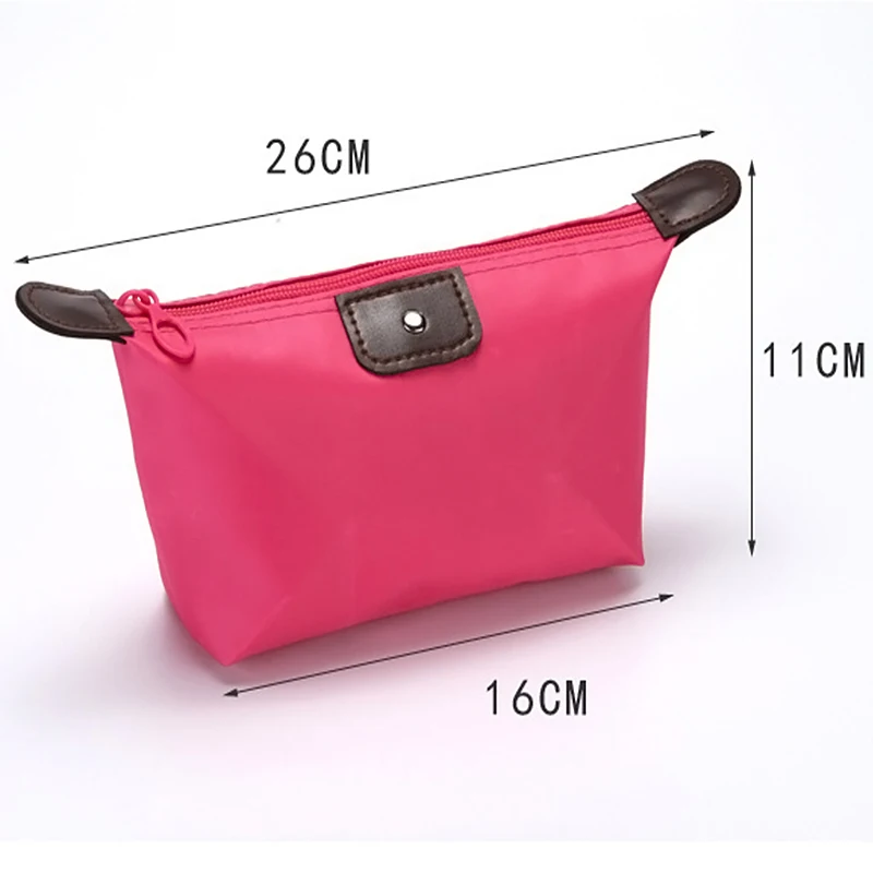 9Pcs Tragbare Kosmetik Tasche Für Frauen Bunte Wasserdichte Reise Knödel Lagerung Taschen Mini Nette Kulturbeutel Make-Up Tragetaschen Geldbörsen – Detail 1