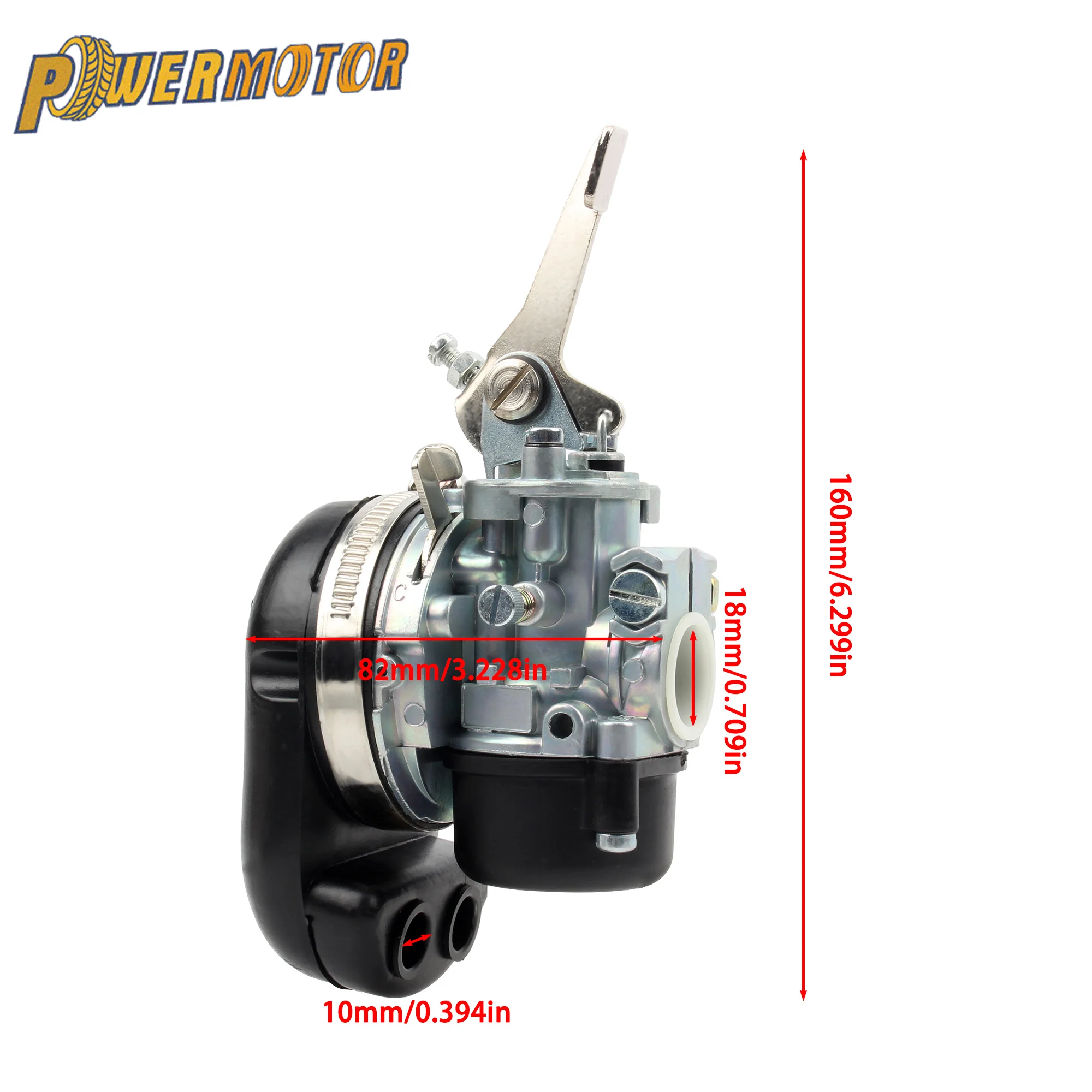 

Motorbike Carburetor For KTM E50 Z50 ZA50 CM46 80 CM90 Engines Motorcycle Carburetor For Dellorto Vegaser SHA14.12L Sha 14 12 CM