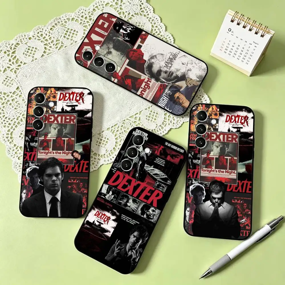 Dexter Morgan   Phone Case For Samsung Galaxy A73,A72,A71,A70,A53,A52,A51,Others Soft Black Cover
