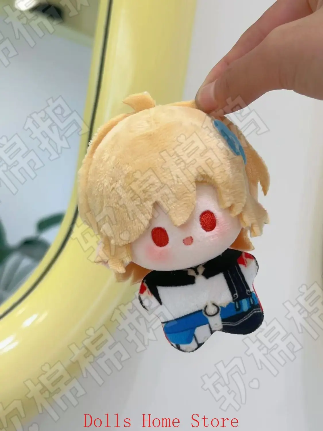 Genshin تأثير Kaveh سمات الكرتون طباعة أفخم قلادة نجم البحر الجسم المفاتيح قلادة 10 سنتيمتر أرقام الهدايا #5