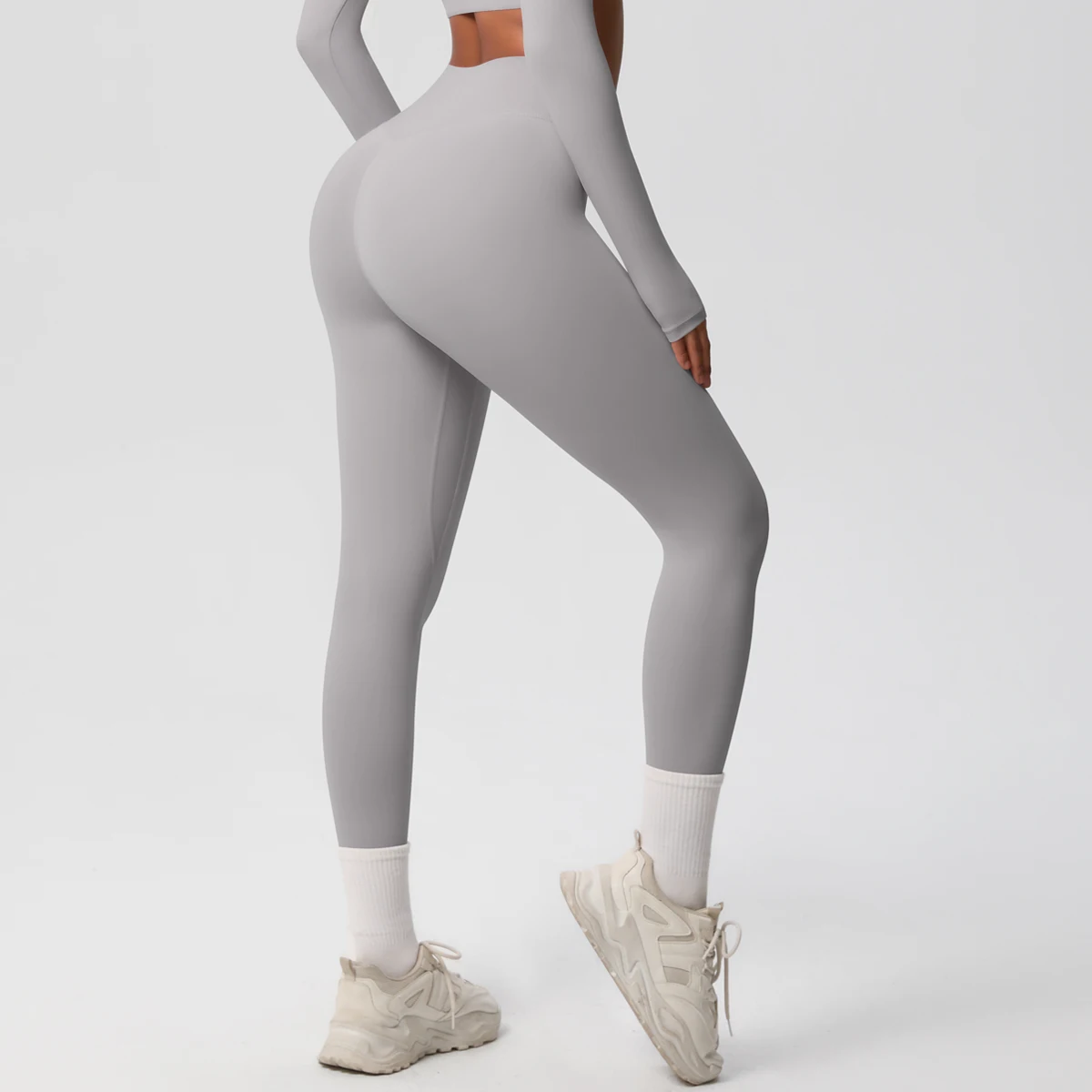 Yoga-Leggings, hohe Taille, nacktes Gefühl, Leggings für Damen, Fitness, Laufen, Yoga-Hose, Energie, Fitnessstudio, enge Leggings, lässige Workout-Leggings – Detail 34