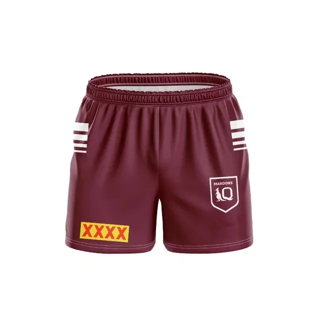 2024 Brisbane Broncos Heren Anzac Rugby Jersey Shorts Maat S--5XL