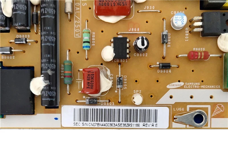 Original BN44-00363A PD55AF2_ZSM Power Supply Board is for UN55C8000XFXZA UN55C8000XF UN55C8000 UA55C8000