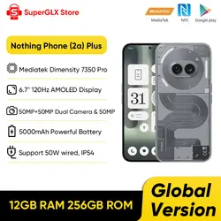 Global Version Nothing Phone 2a Plus MediaTek Dimensity 7350 Pro 5G 6.7