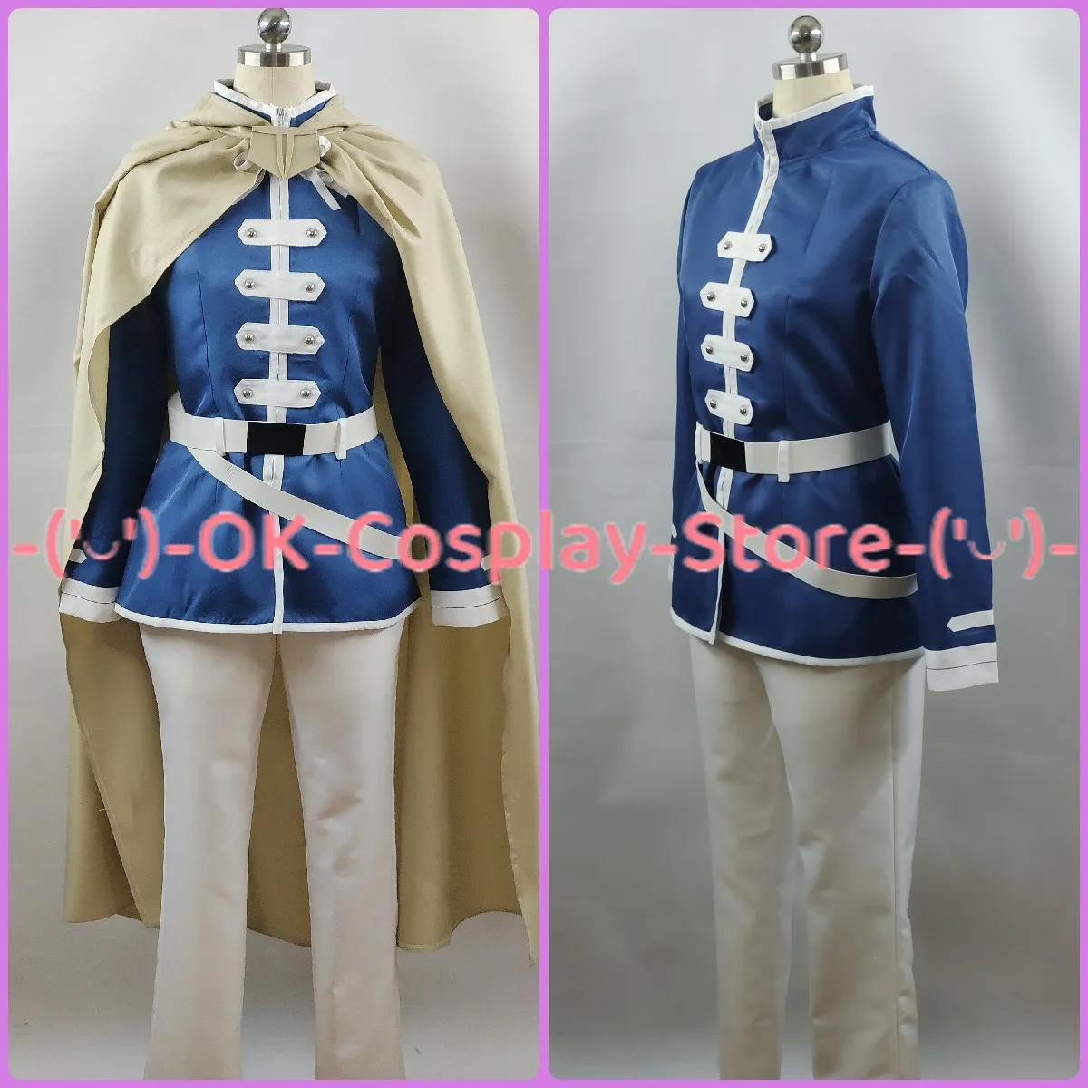 Anime Frieren Op De Begrafenis Himmel Cosplay Kostuums Fancy Party Pak Met Mantel Full Set Halloween Carnaval Uniform Op Maat Gemaakt