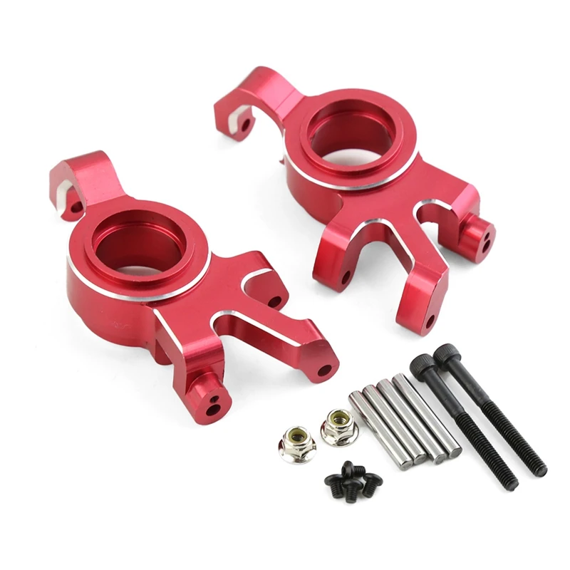 2Pcs Aluminum Alloy Front Steering Block For 1/5 Traxxas X-Maxx Xmaxx 6S 8S RC Monster Truck Upgrade Parts