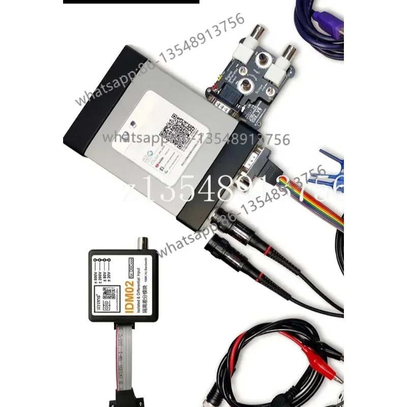 

OSA02/USB oscilloscope 35/60M bandwidth/signal source/logic analysis/Android/7-in-1 spot