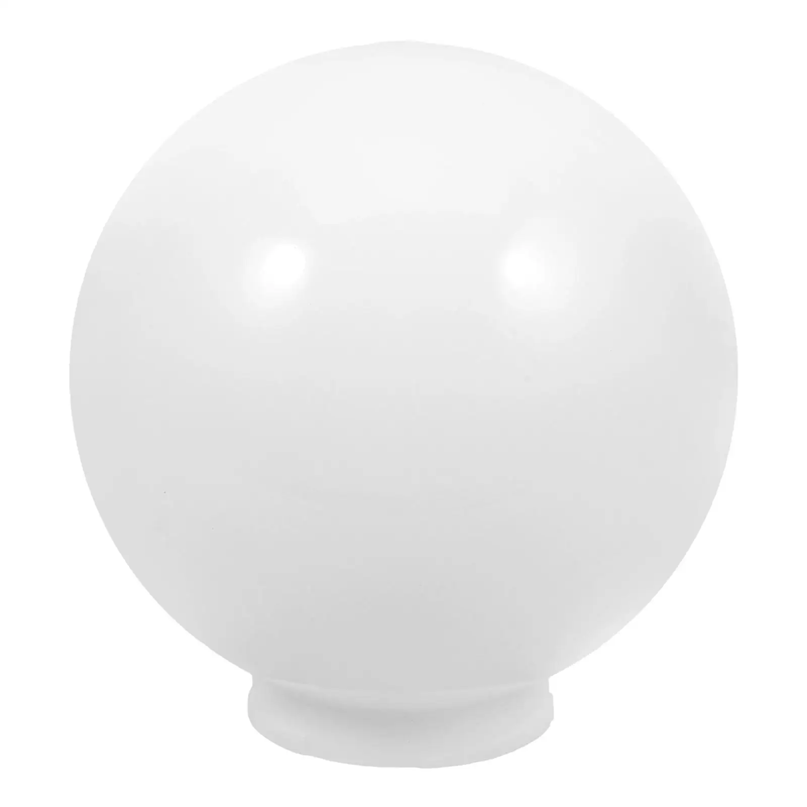 Abat-jour Boule Acrylique Blanc Laiteux - Globe Rond Pour Appliques Murales Et Luminaires