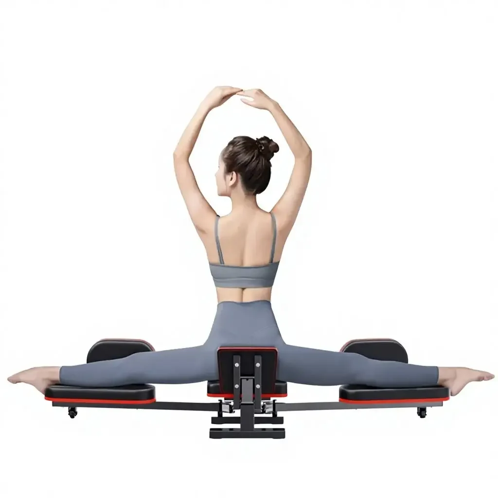 JMZ Leg Stretcher Machine Adjustable Split Trainer for Martial Arts Dancers Athletes Professional Fitness Equipment Home Gym