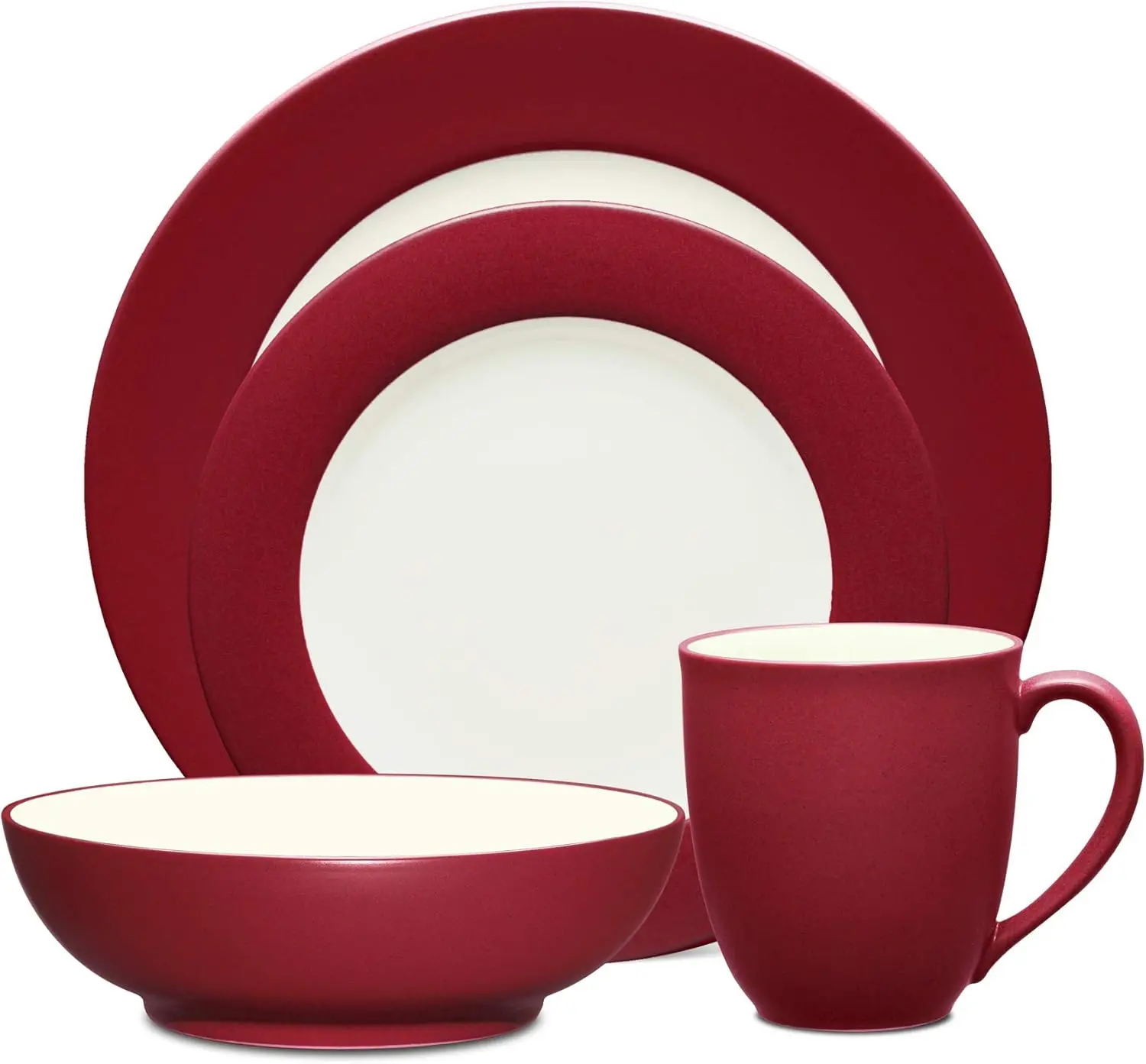 4-Piece Colorwave Place Setting, Raspberry